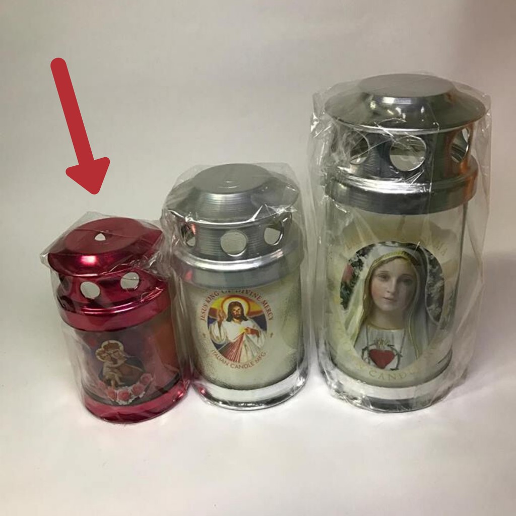 Smokeless Candle Small For Church Altar Undas All Saints Day BeeCost