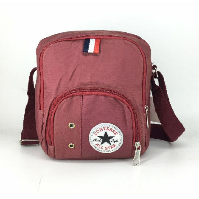 converse sling bag red