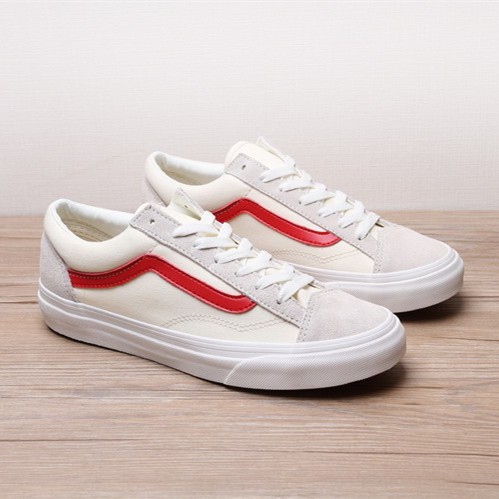 vans style 36 red