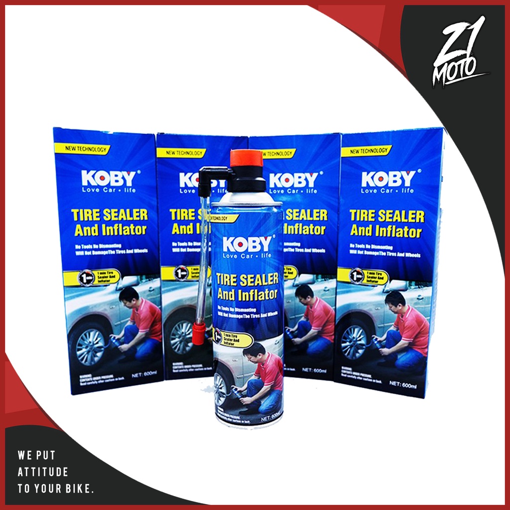 Koby Tire Sealant And Inflator 600ml 