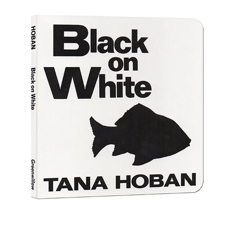 black and white board book