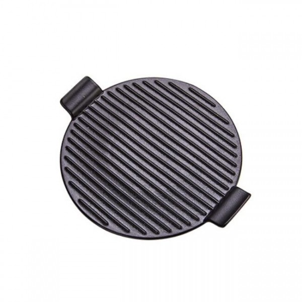 Round Ceramic Nonstick Pizza Stone Grill Baking Tray Handles