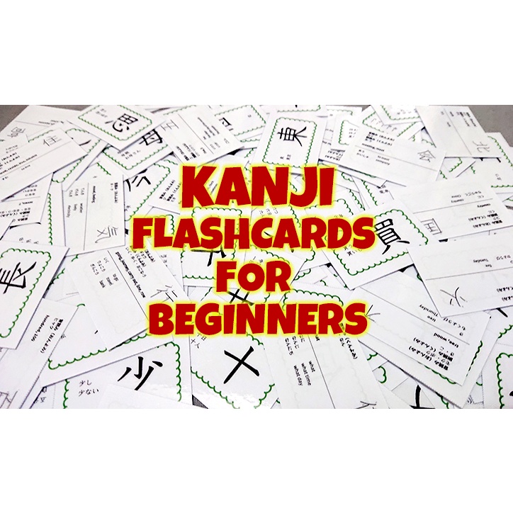 Basic Japanese Kanji Flash cards 120 PCS Buy today and will ship the