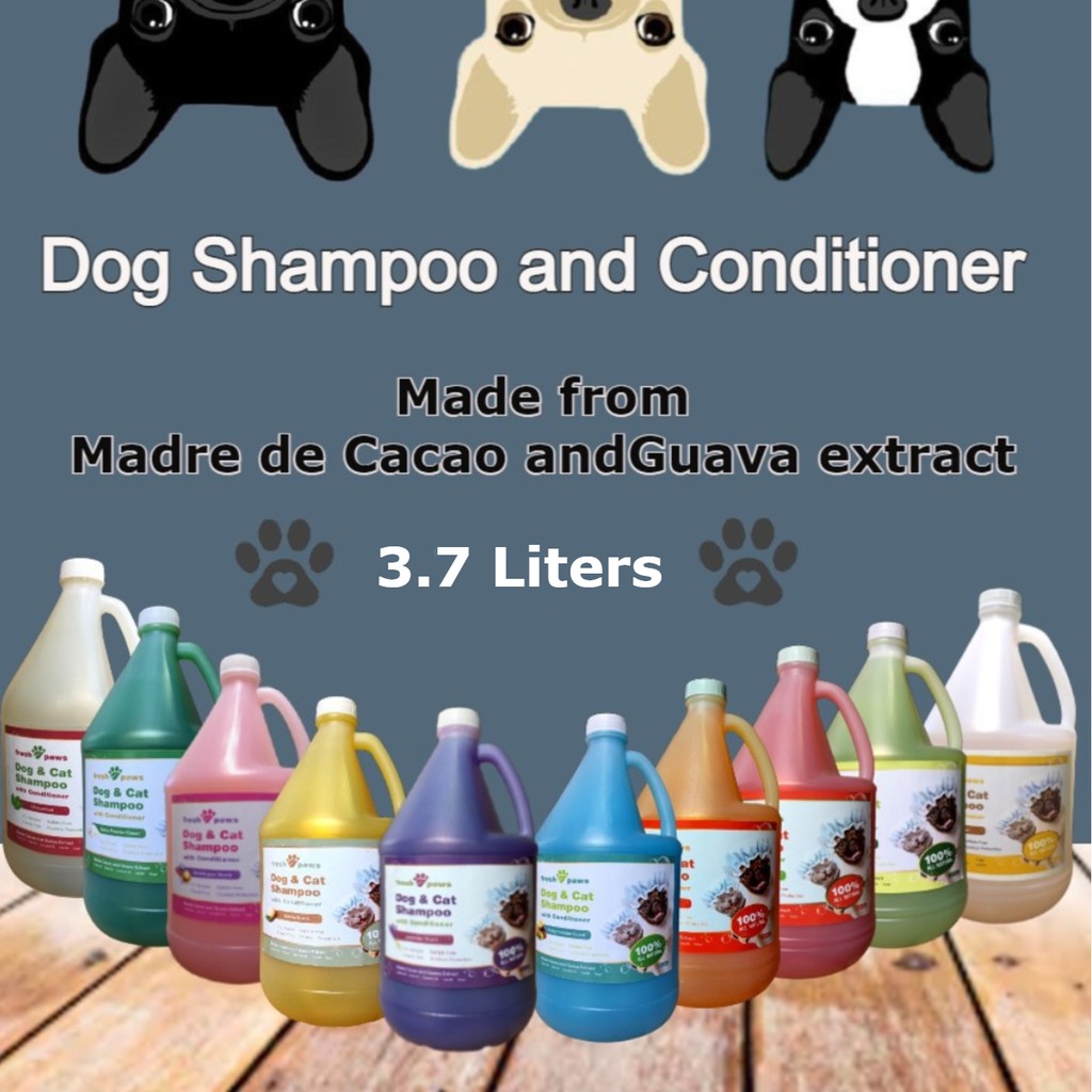 Dog Shampoo and Conditioner made from Madre de Cacao and Guava extract