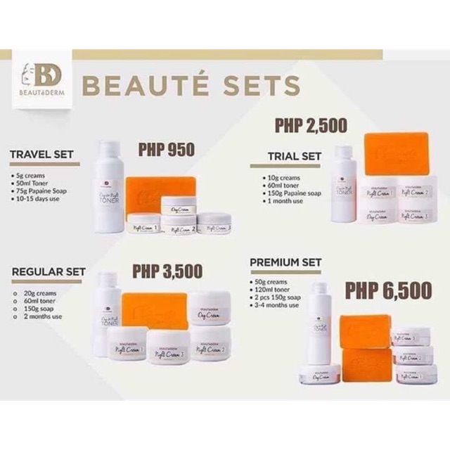 Beautederm Set M and R Shop by Marj Brondo | Shopee Philippines