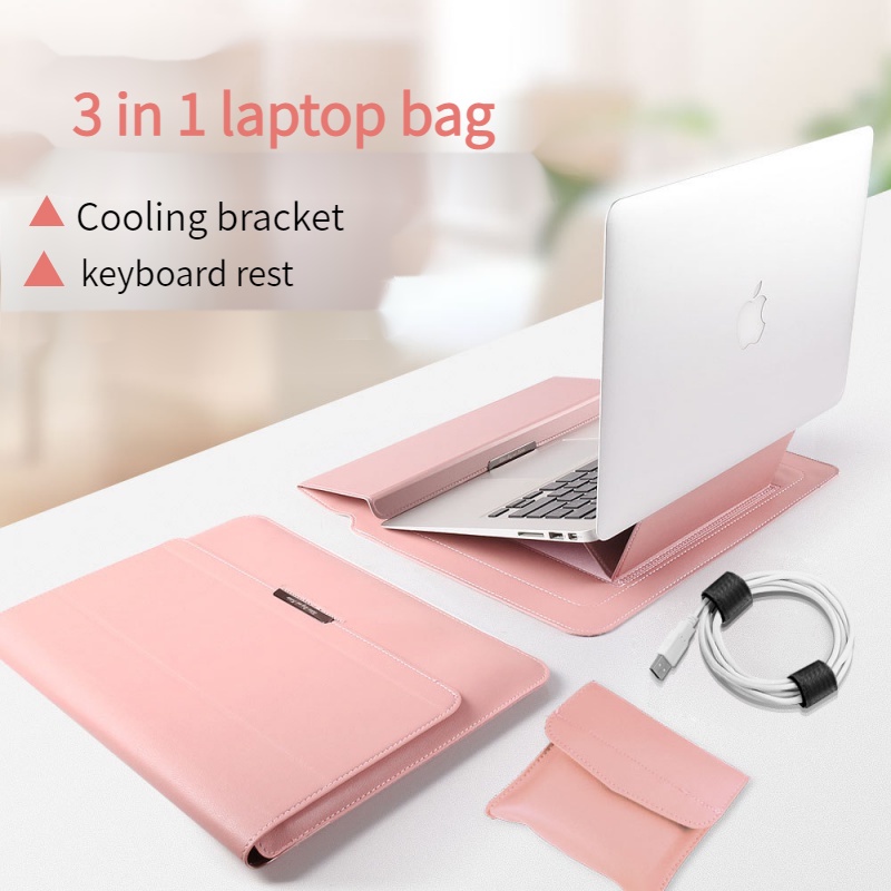 3 In 1 Laptop Bag 15.6 Inch Magnetic Snap Laptop Stand 13 14 Inches ...