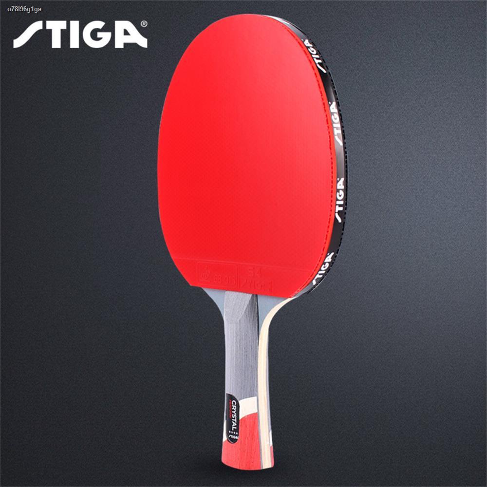 thicker✌✹□STIGA 4stars Rubber Table Tennis Paddle, Professional Pingpong Racket with Case 173g 4 st Shopee Philippines