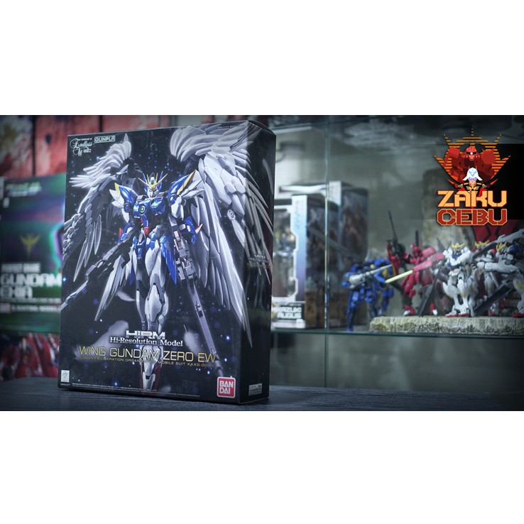 Bandai 1 100 Hi Resolution Model Hirm Wing Gundam Zero Ew Shopee Philippines