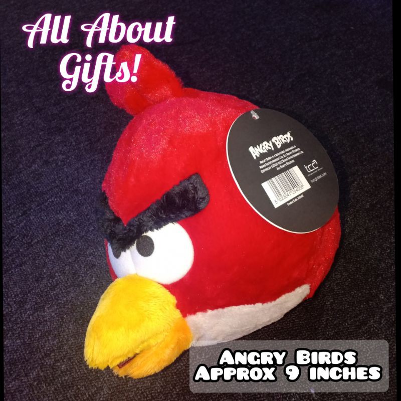 angry birds on the run plush