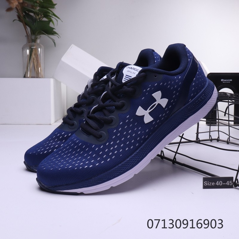 all blue under armour shoes