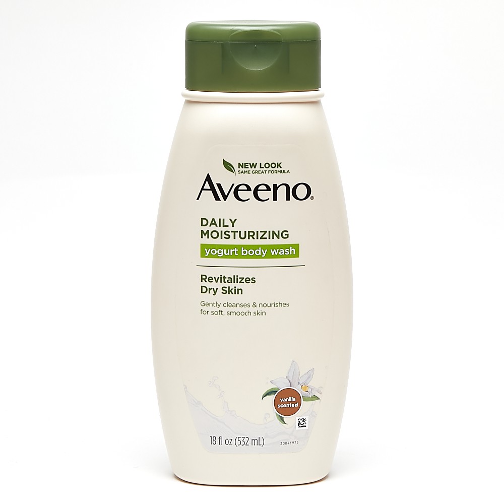 aveeno yogurt body wash vanilla