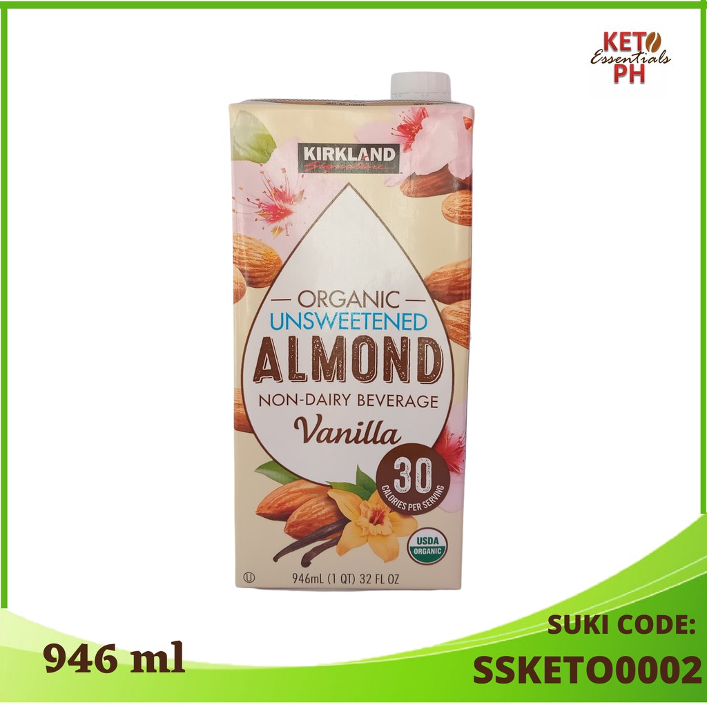 Organic Almond Milk 946 ml (unsweetened) Shopee Philippines