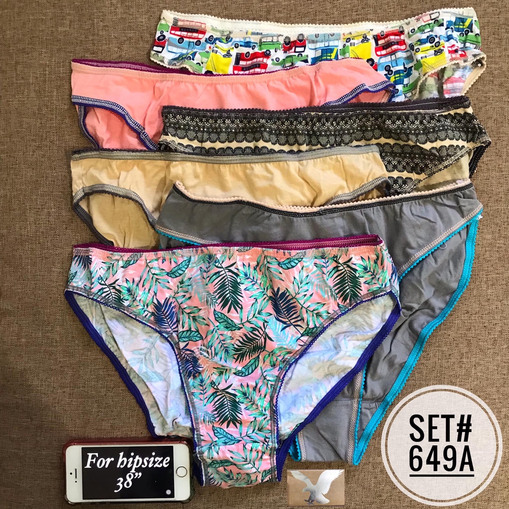 EsM 649A size 38 6n1 AERIE panty Shopee Philippines