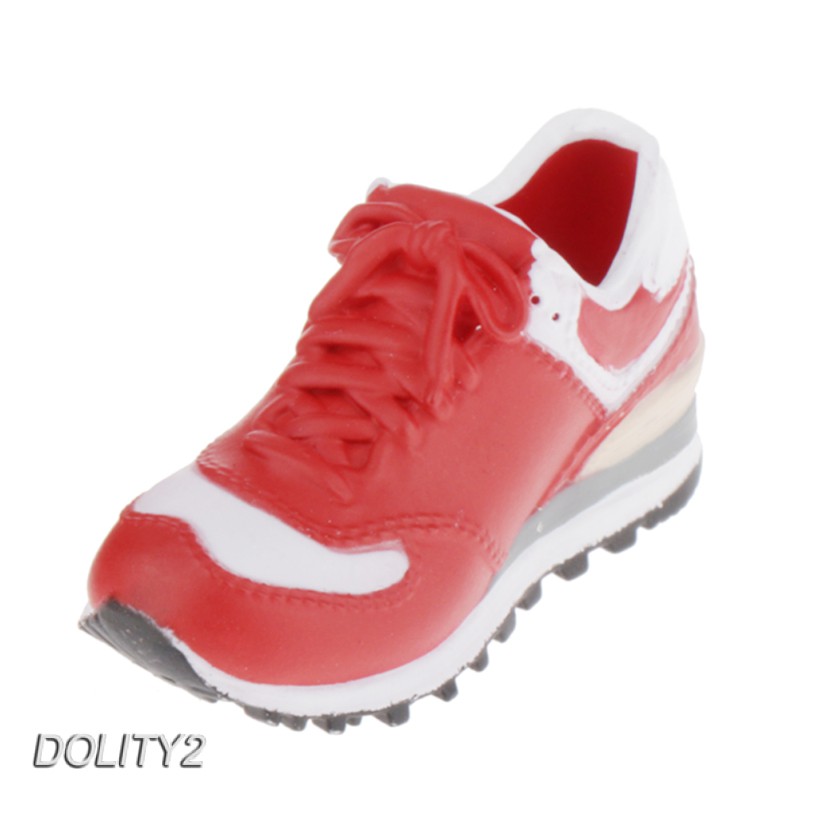 Red Casual Sneakers Handmade Gym Shoes for Blythe Dolls Clothing Accs