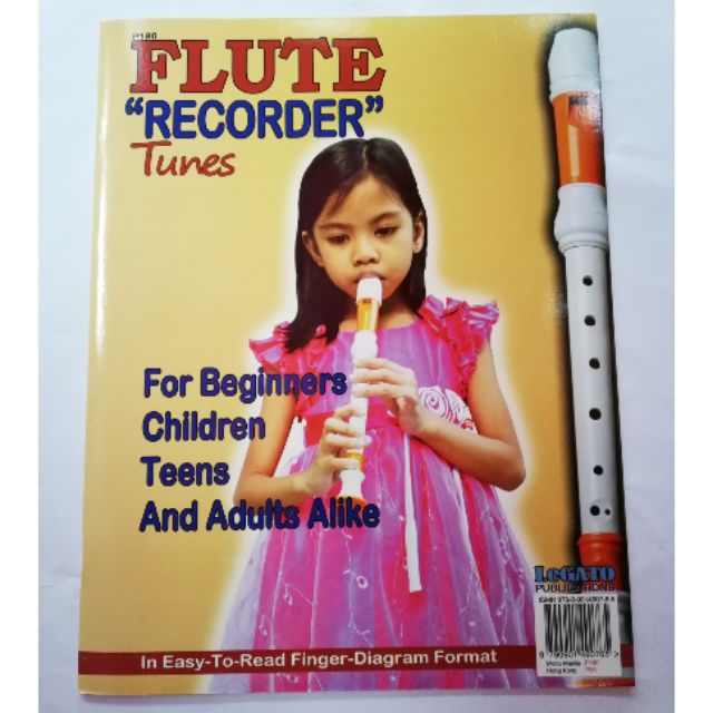 FLUTE RECORDER TUNES BOOK Shopee Philippines