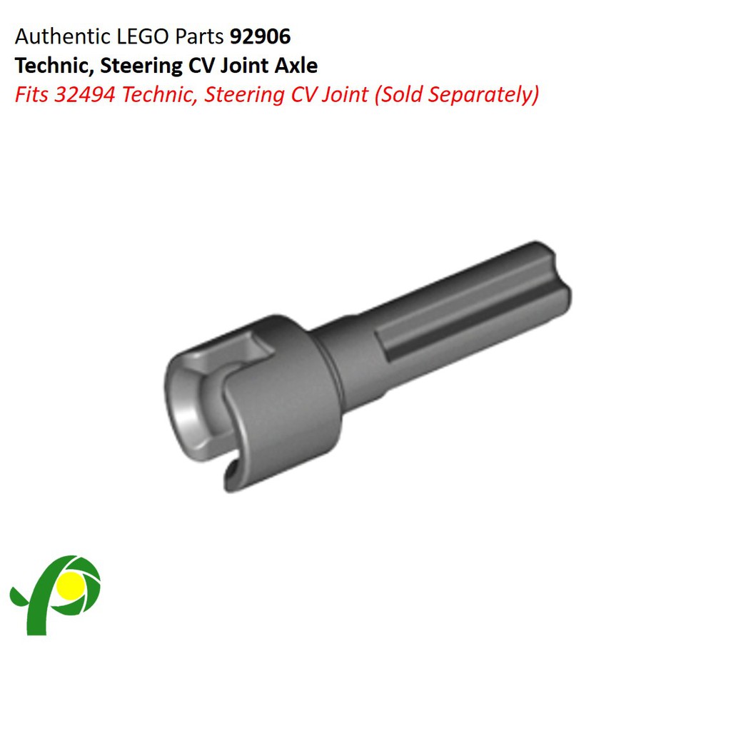 LEGO 92906 Steering CV Joint Axle TB-15-3 