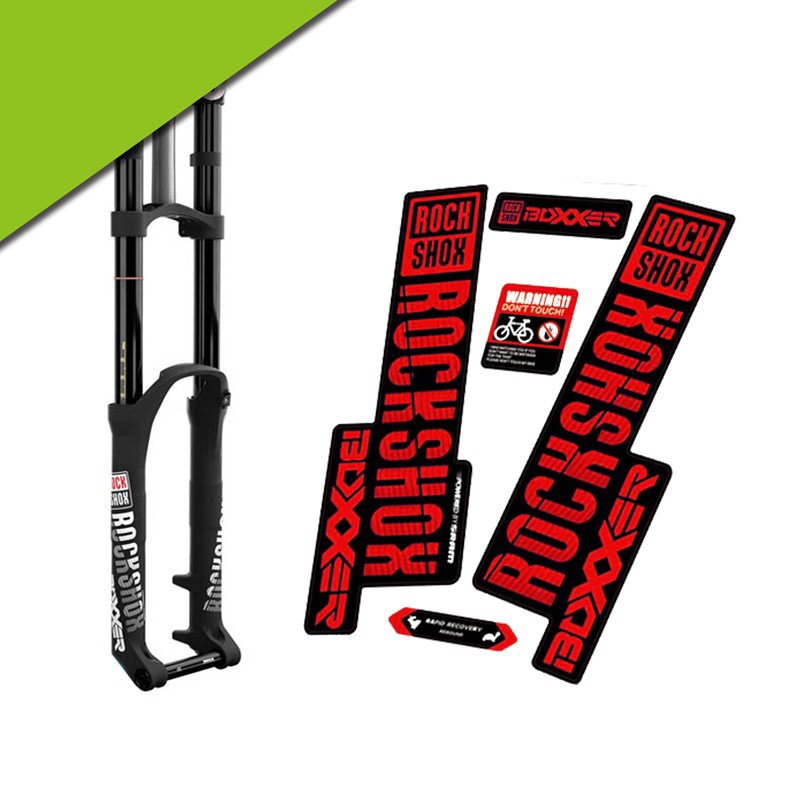 rockshox fork stickers