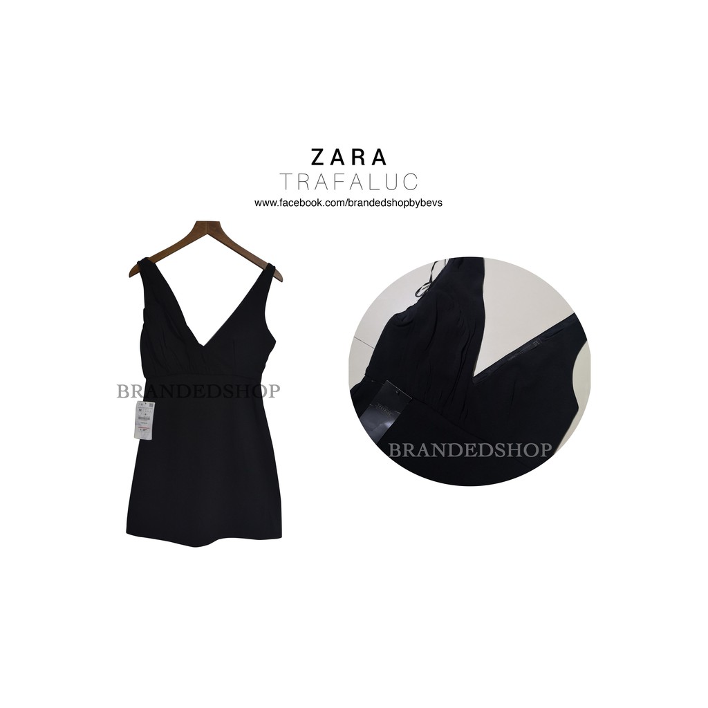 zara trafaluc black dress