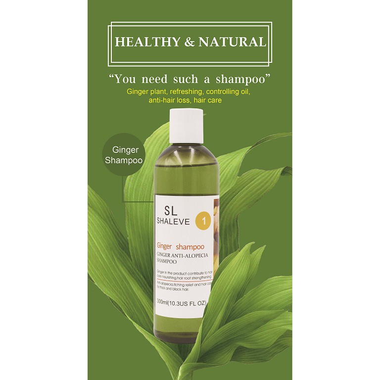 Buy 1 Take 1 Shaleve Ginger AntiAlopecia Shampoo Smooth Hair Growth No.1 Shopee Philippines