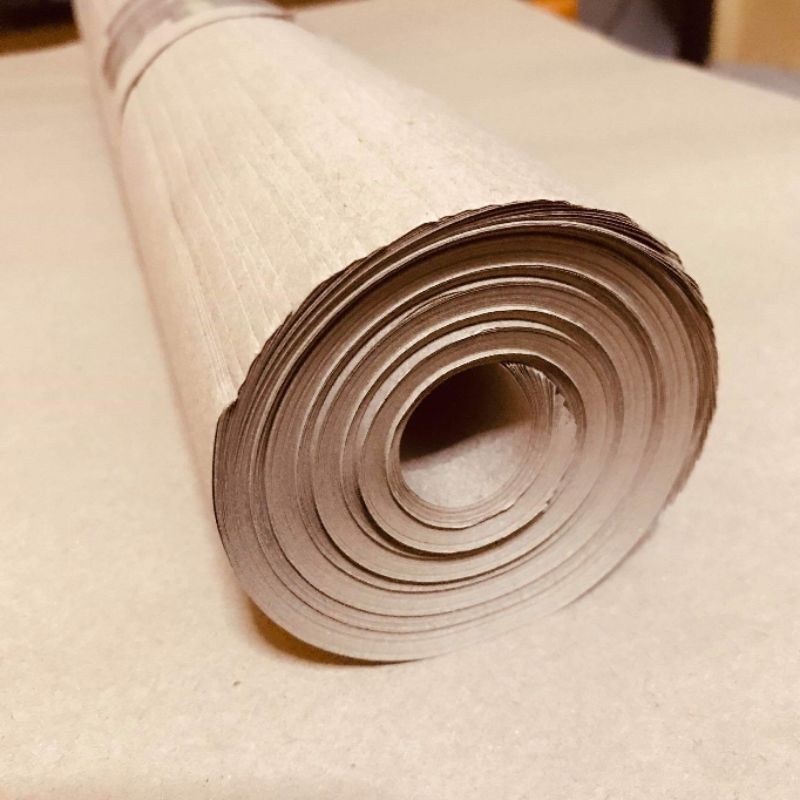 light brown wrapping paper