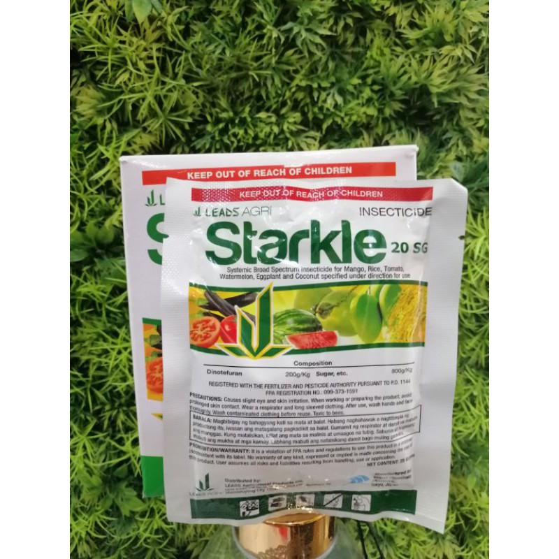 Starkle Insecticide 20 SG 25g Leads Shopee Philippines