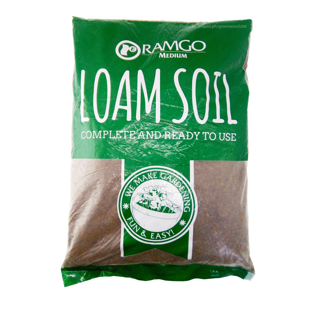 Ramgo Quality Loam Soil Approx 8kg Bag Shopee Philippines