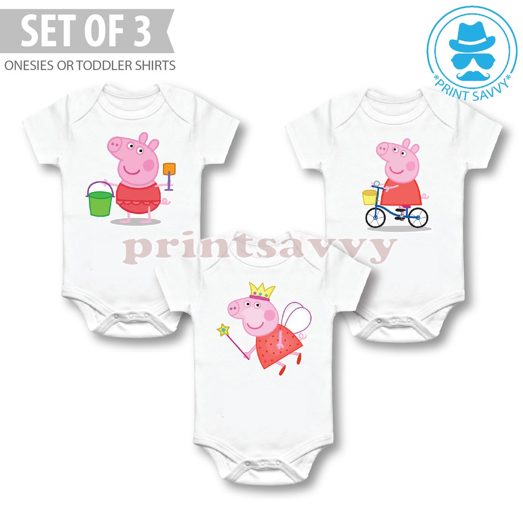 peppa pig onesie baby