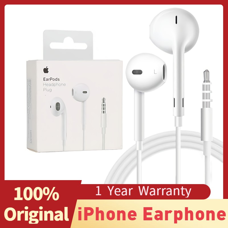 apple earphones with 3.5 mm