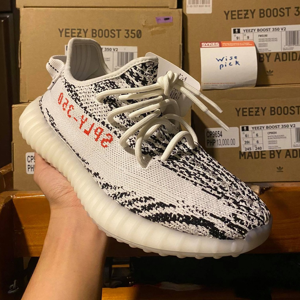 Original Adidas Yeezy 350 Zebra | Shopee Philippines