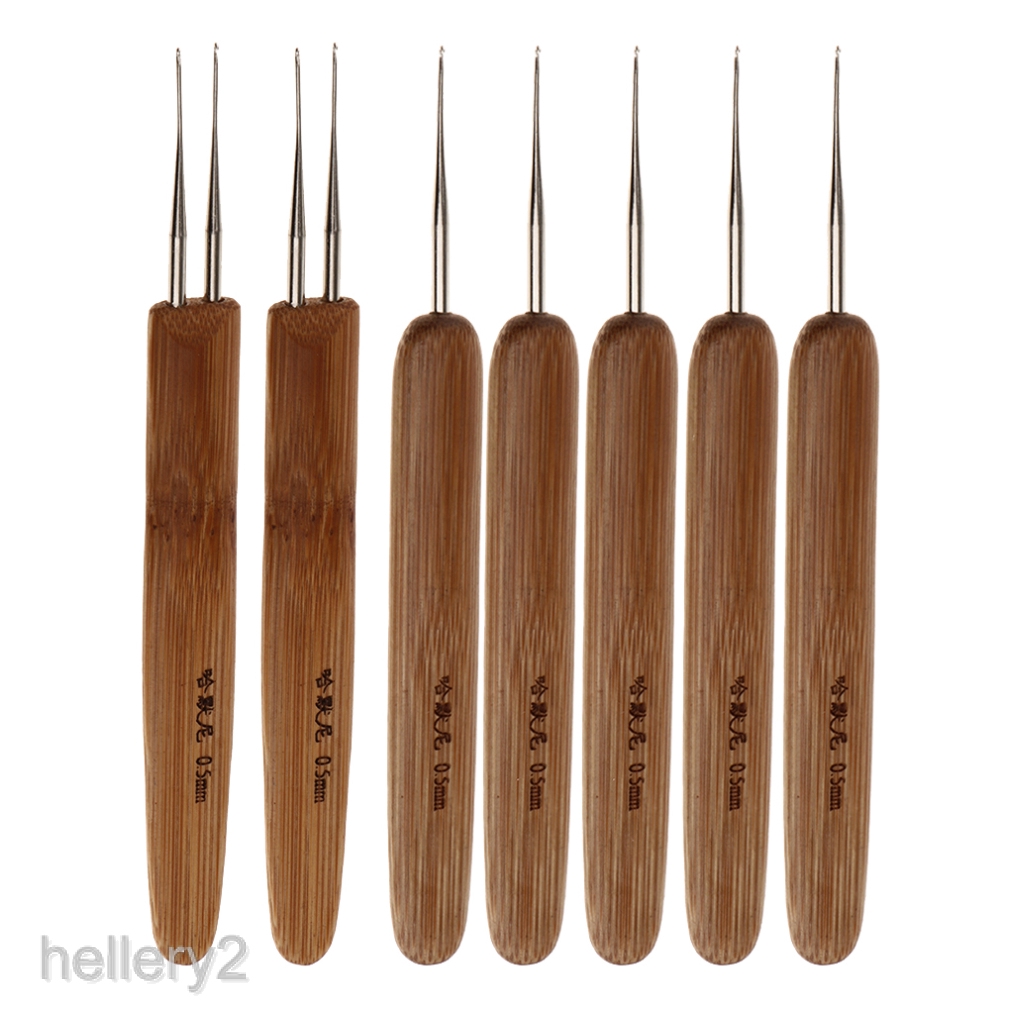 7pcs Wholesale Dreadlock Crochet Hair Weaving Latch Hook For Braid