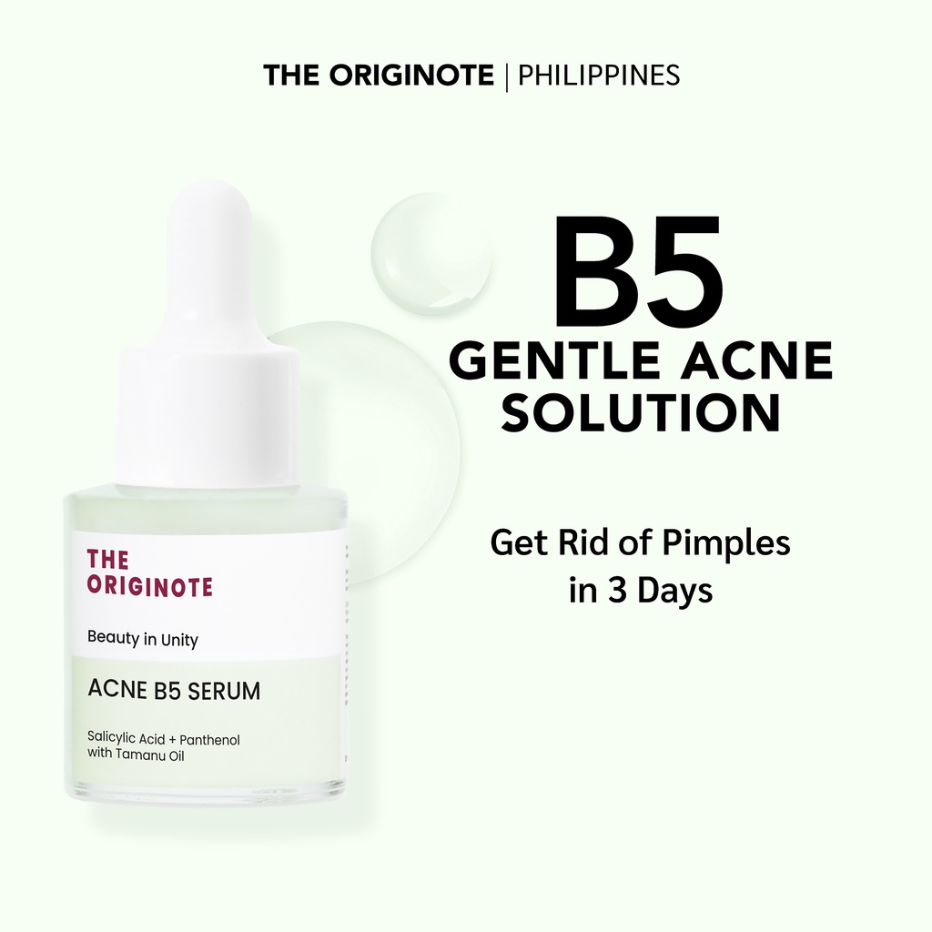 The Originote Acne B5 Serum Anti Inflammatory For Treating And