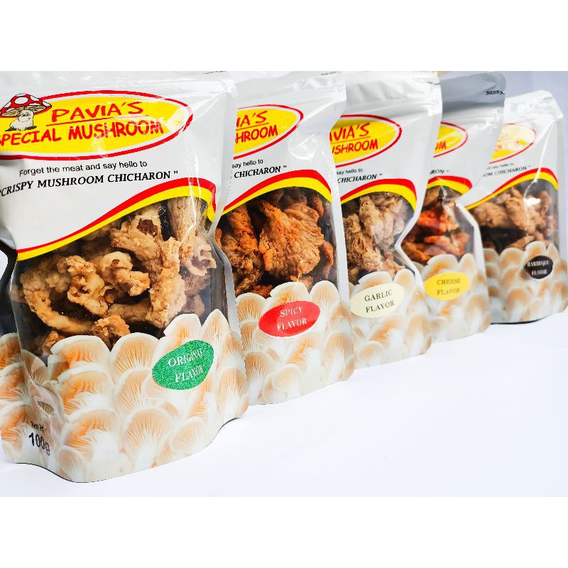 MUSHROOM CHICHARON 100g Shopee Philippines