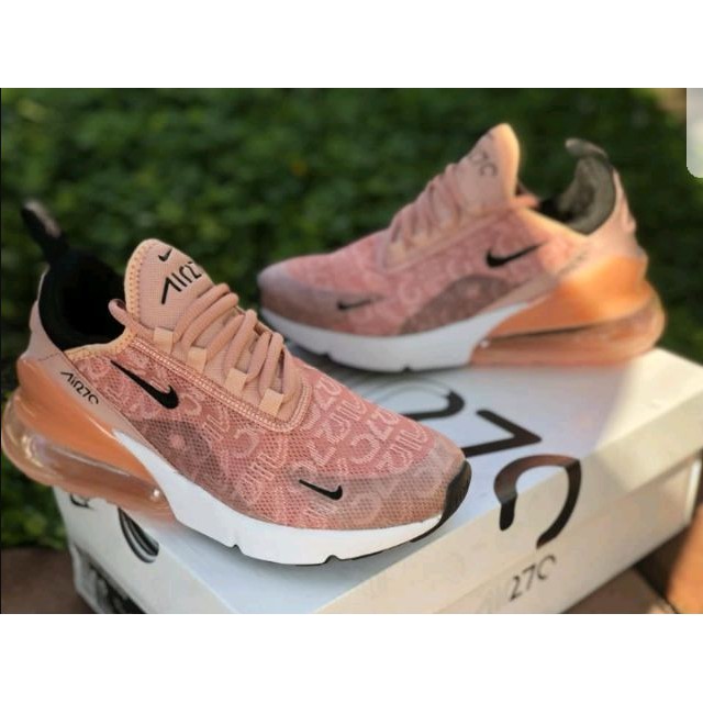 nike air max 270 flyknit women's pink