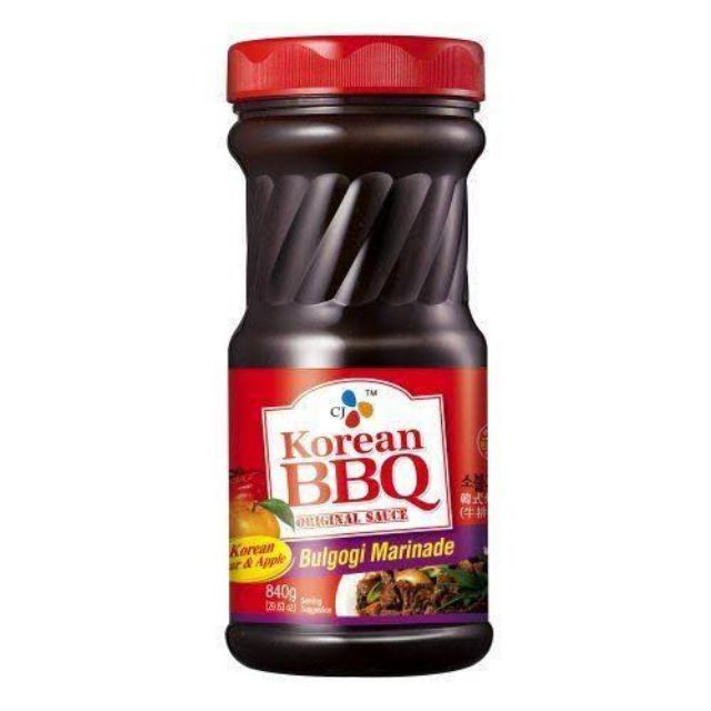 Cj Korean Bbq Original Sauce Bulgogi Marinade 840g Shopee Philippines