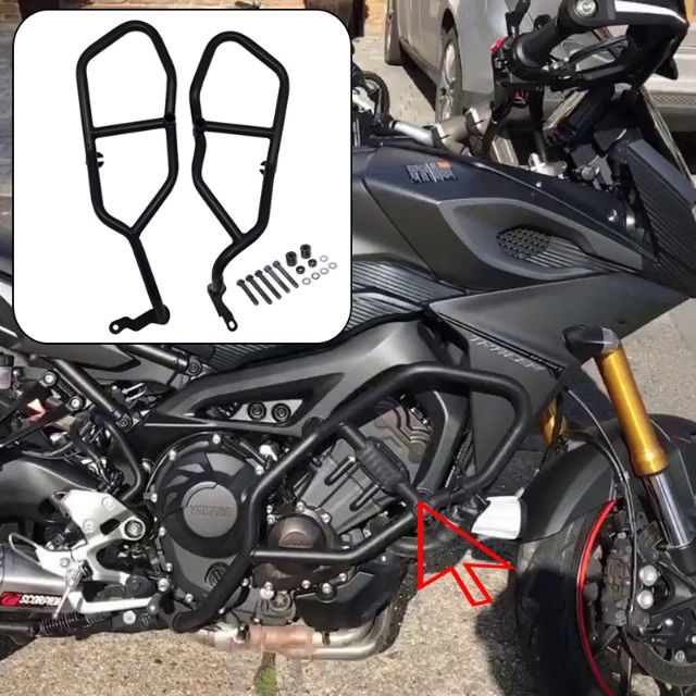 Crash Bar Engine Bumper Guard Yamaha Mt09 / MT09 2018 / MT09 Tracer GT