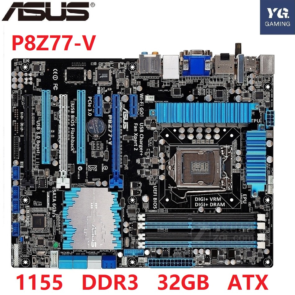 Gigabyte Ga H61m Ds2 Motherboard Socket 1155 Ddr3 Intel H61 100 Working