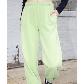green sweatpants brandy melville