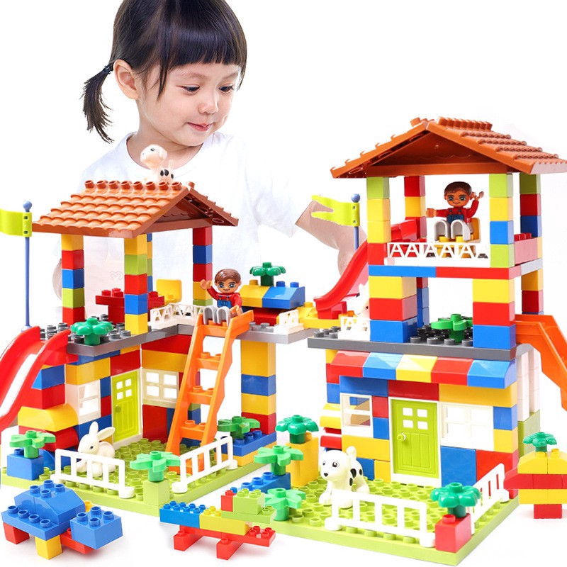 big lego bricks for building