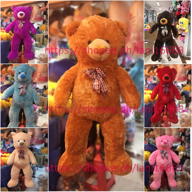 Cod Free Shipping ※ Human Size Teddy Bear 130cm ~ 43ft 1bear For 1check Out ※ Life Size Stuffed 2653