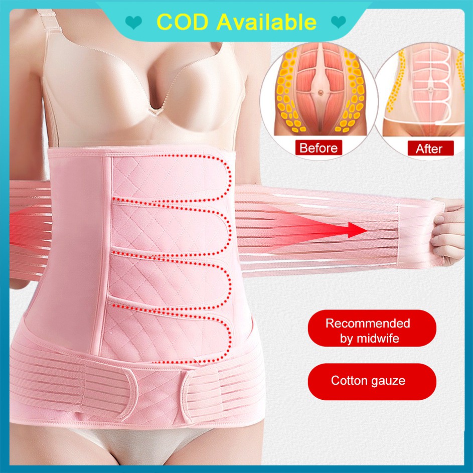 Post C-Section Recovery Belly Band Wrap Abdominal Binder Cesarean