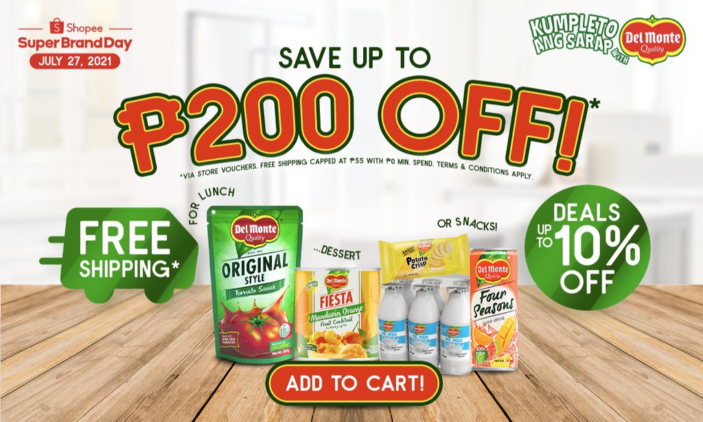 Del Monte, Online Shop | Shopee Philippines