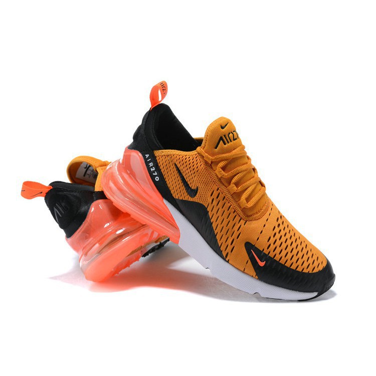 nike air max 270 yellow and orange