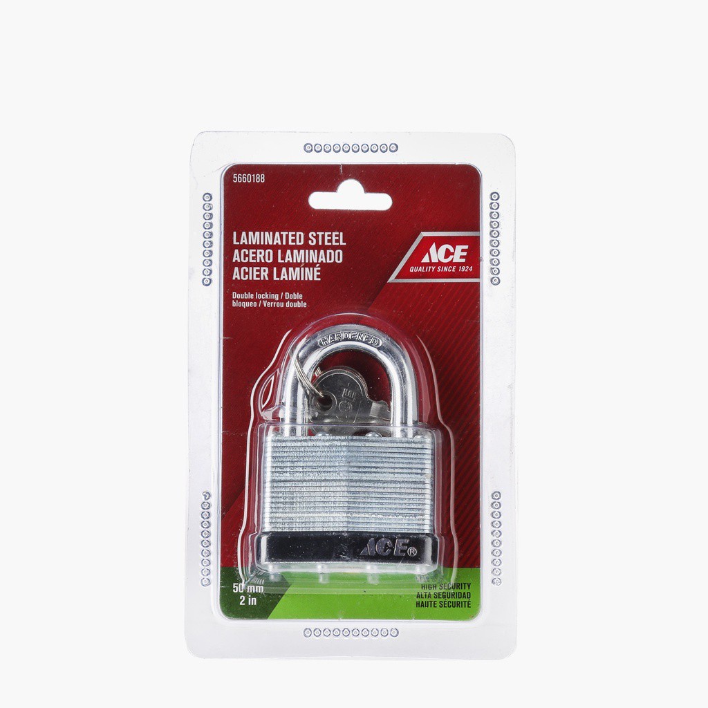 Ace Hardware Laminated Steel Padlock 50mm Shopee Philippines