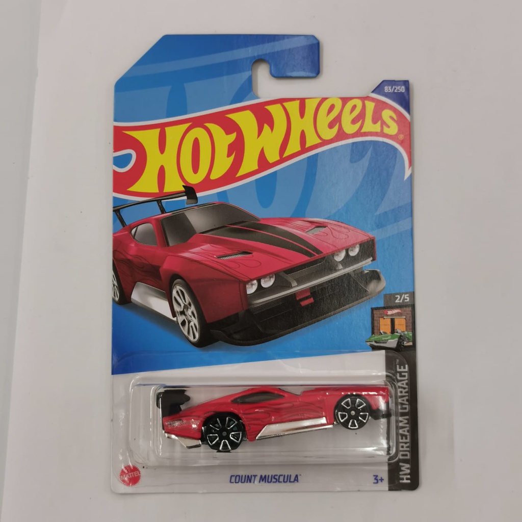 New 2022! | Red MUSCULA Count Diecast Hot Wheels HW Hotwheels Real Car ...