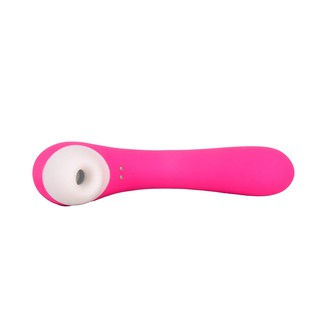 Hinako 9 Frequency ”Screaming” Rechargeable Clit Suction Vibrating Wand Pink #4