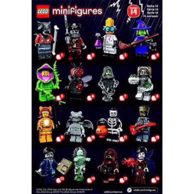 lego monster minifigures