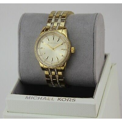 michael kors ritz gold watch