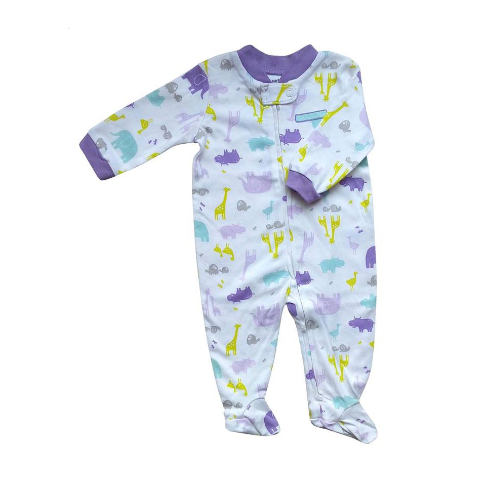 purple sleepsuit