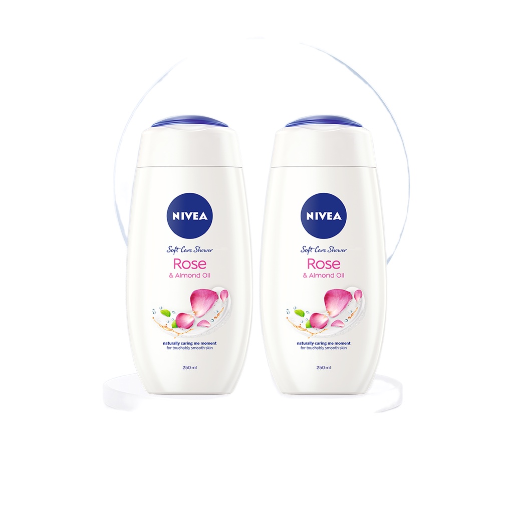Buy 1 Take 1 NIVEA Bath Rose & Almond Oil Body Wash, 250ml Shopee