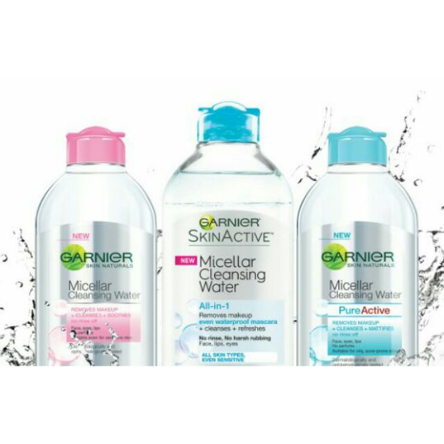 garnier micellar cleansing water pure active